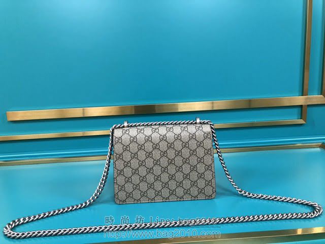 Gucci古馳包包 G家新款女包 款號:421970 古奇鏈條單肩斜挎包 Gucci小號酒神包  gdj1351